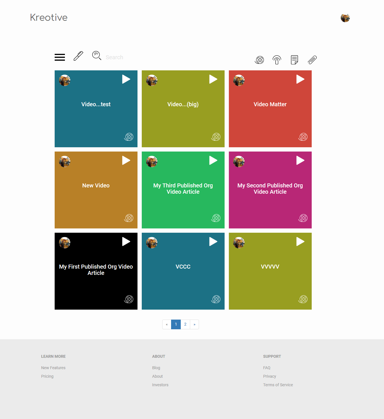 Kreotive: Group-wise micro-blogging application on Laravel framework